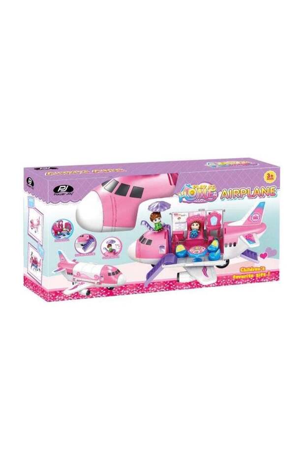 Playhome Airplane Playset w/ 2 Dolls