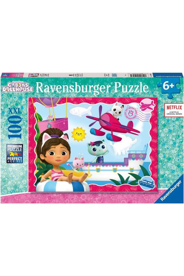 Ravensburger Gabby’s Dollhouse XXL Jigsaw Puzzle (100 Pieces)