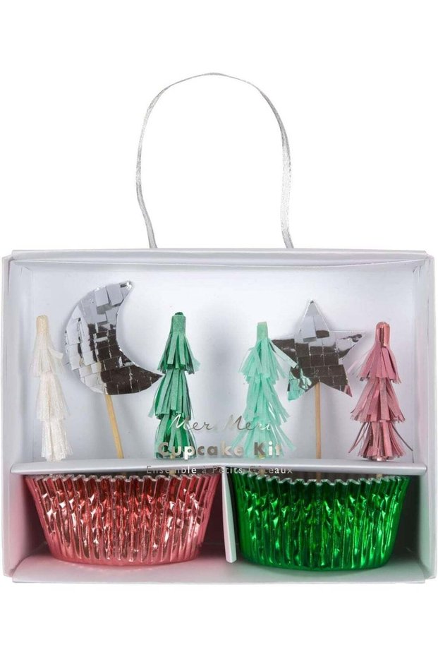 Festive Tree Cupcake Kit