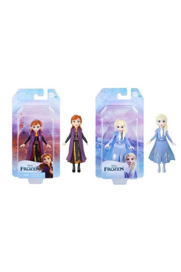 Disney Frozen Small Doll, Mini Princess Fashion Doll with Signature Outfit and Movie Inspired Acces