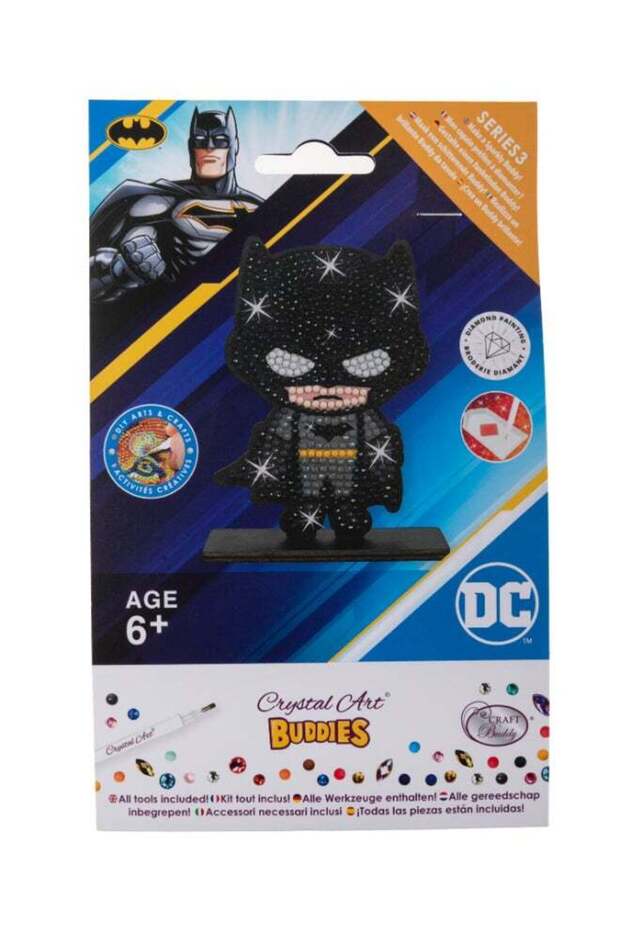 Batman (Black), Crystal Art Buddy