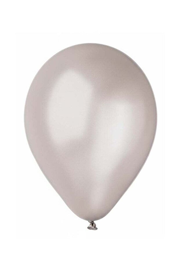 Metallic Silver Latex Balloons 19 Inch – Pack of 25 Shiny Balloons for Wedding, Party & Celebration
