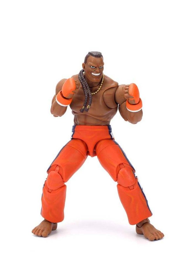 Jada DEEJAY STREET FIGHTER 6 inch deluxe articulated collector figure with interchangeable hands an