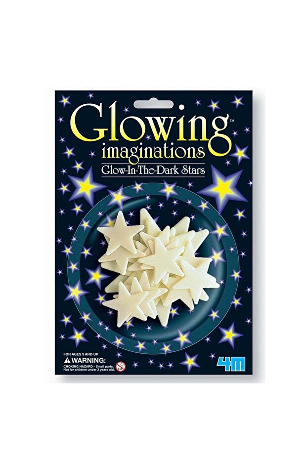 Glowing Imaginations Glow-in-the-Dark Stars Set (16 Pieces)