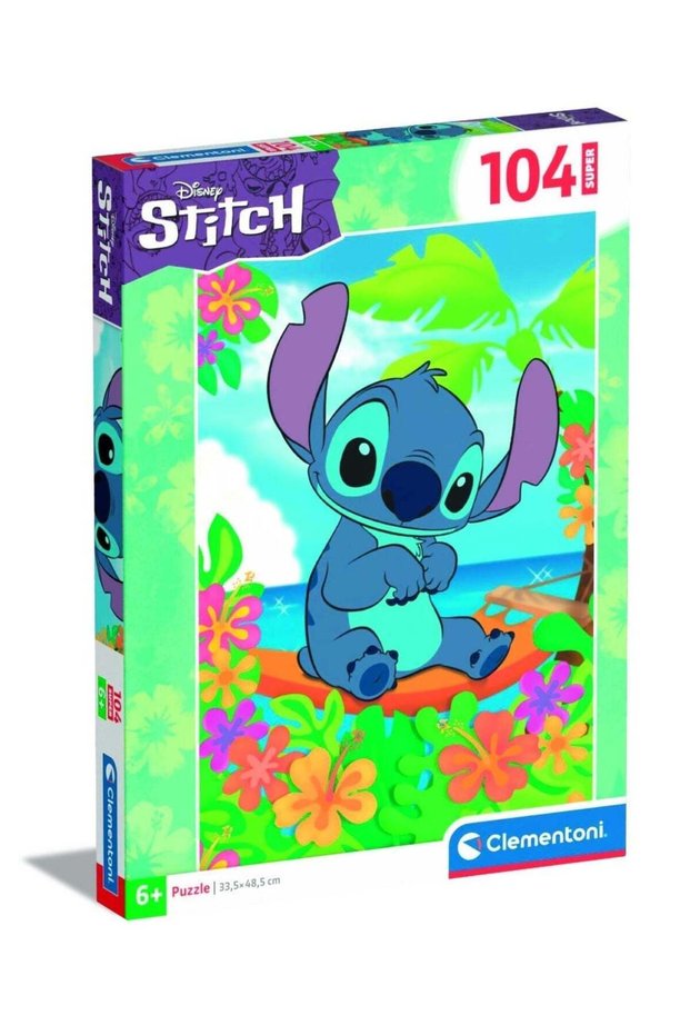 104 Piece Puzzle – Disney Stitch | Kids Jigsaw Puzzle Age 6+ High Quality Cartoon Puzzle