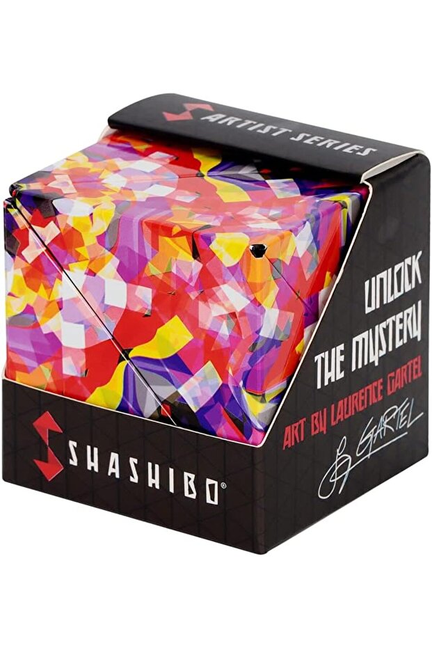 SHASHIBO Shape Shifting Box - Award-Winning Fidget Cube with 36 Rare Earth Magnets - Transforms Int