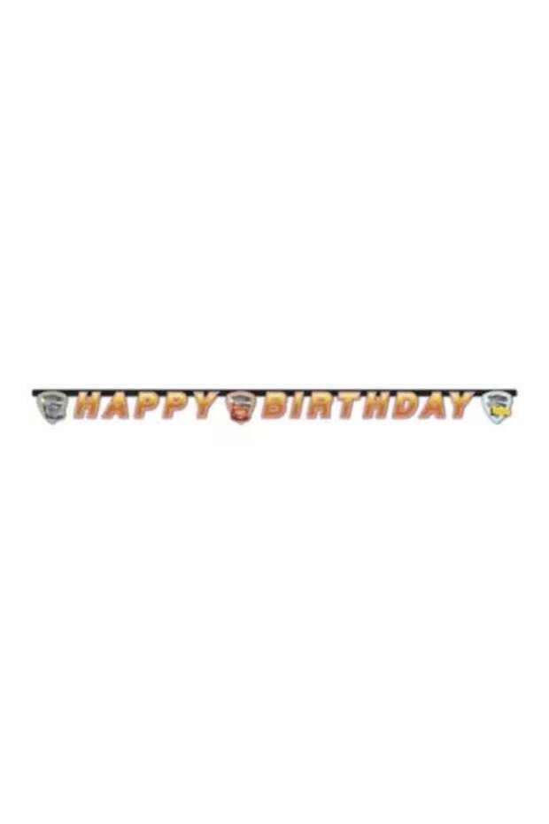 Ciao Disney Cars 3 Happy Birthday Garland – Racing-Themed Party Banner Featuring Lightning McQueen