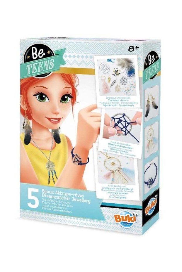 Dreamcatcher Jewellery – Craft Kit | Make 5 pieces of jewellery: 2 necklaces, 2 pairs of earrings a