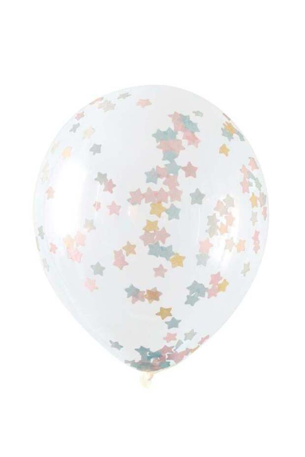 16" Twinkle Little Star Confetti Balloons