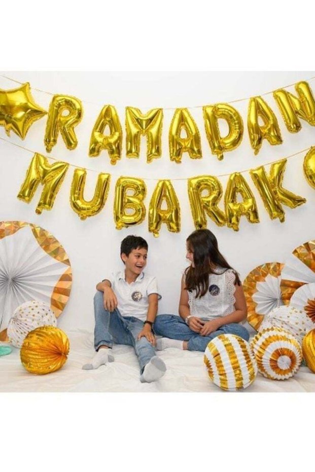 Ramadan Mubarak Balloon Garland