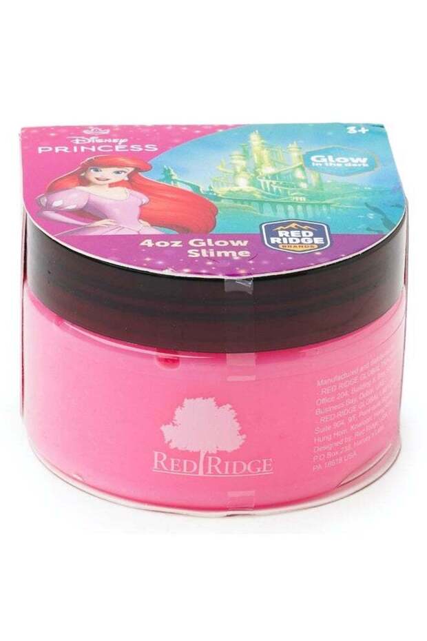 Princess 4oz Glow Slime | Glow In The Dark | Soft , Stretchy & Non-sticky Slime For Kids | Fun Stre