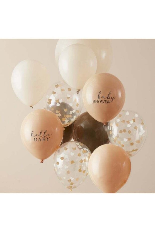 Neutral Baby Shower Balloon Bundle