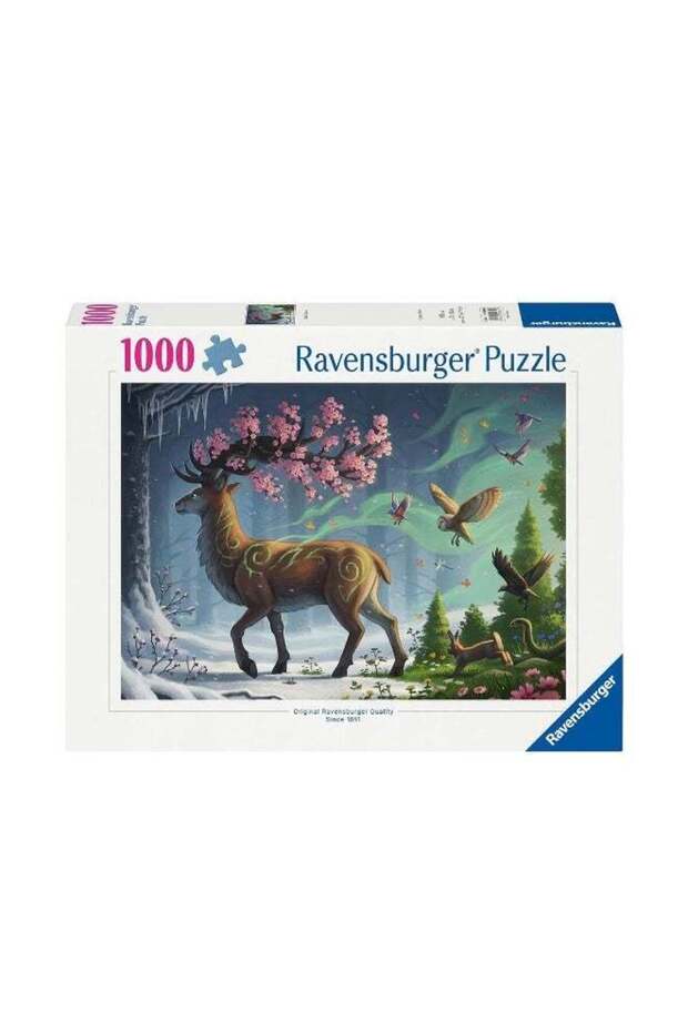 Ravensburger Deer Of Spring 1000 Pc Puzzle