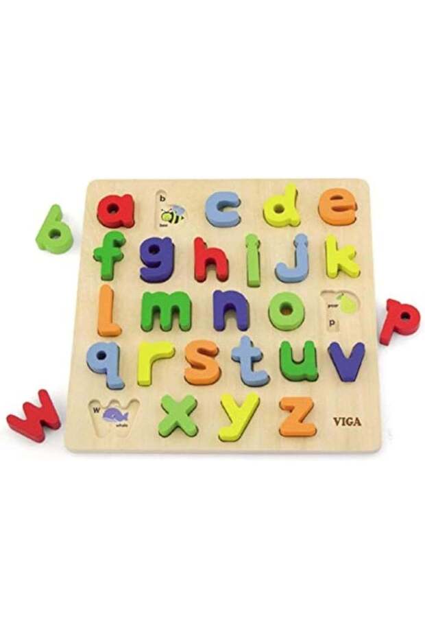 Viga Alphabet Lowercase Block Puzzle
