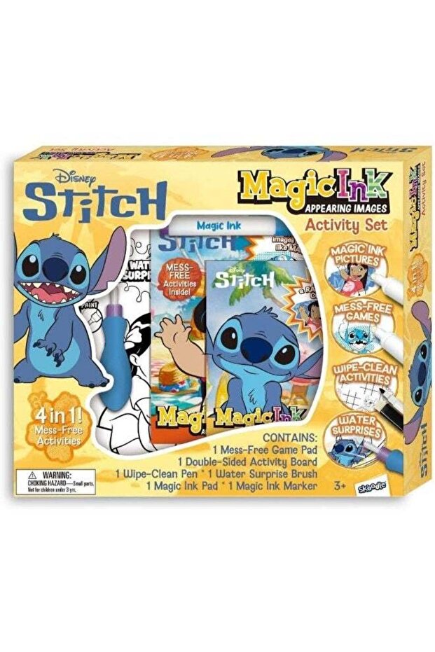 Disney Stitch Mess Free 4in1 Activity Set (100571)