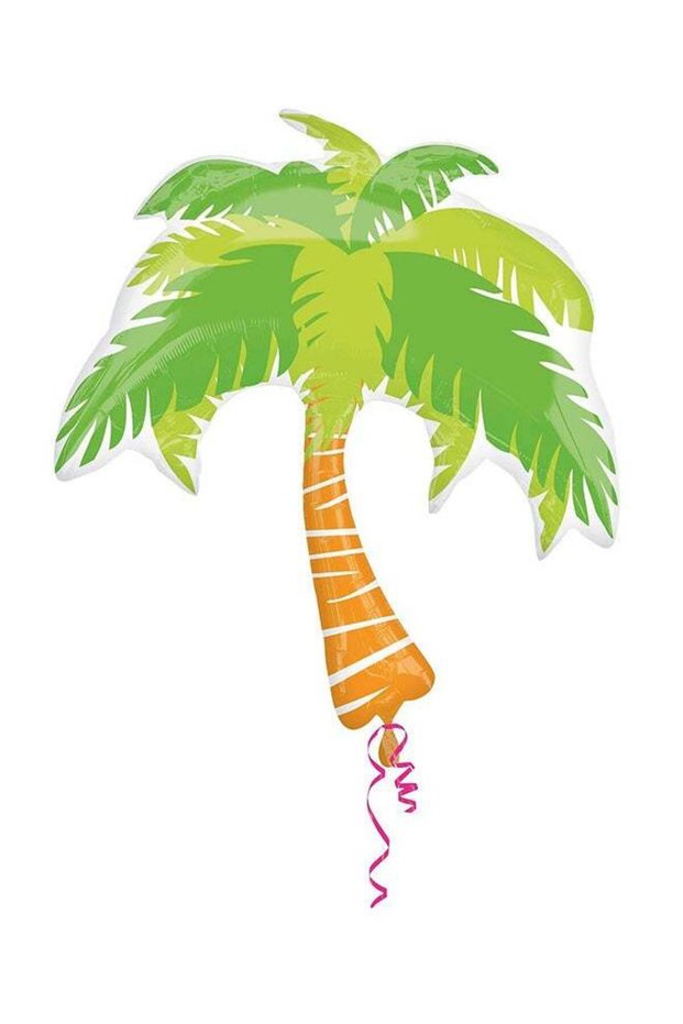 Palm Tree Shape Helium Balloon 74x83cm Decorations Party Supplies 74x83cm