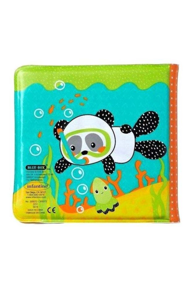 6-Page Explore And Play Bath Book Assorted 14x14cm