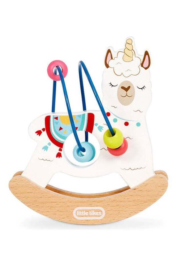 Wooden Critters Busy Beads Llama Corn