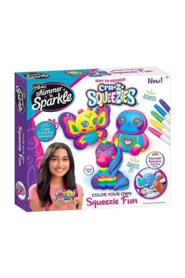 Color Your Own Squeezie Fun