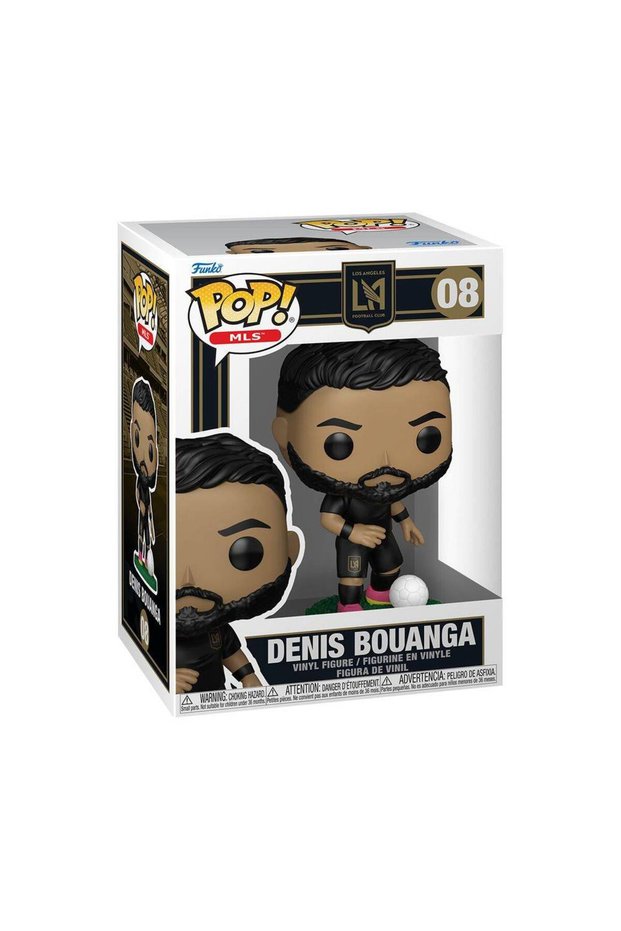 Funko POP! MLS Los Angeles Football Club Denis Bouanga Vinyl Figure (10.4 cm)