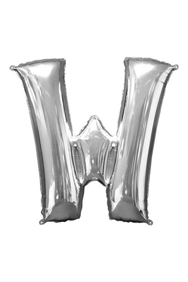 Letter W Shaped Balloon Decorations Party Supplies