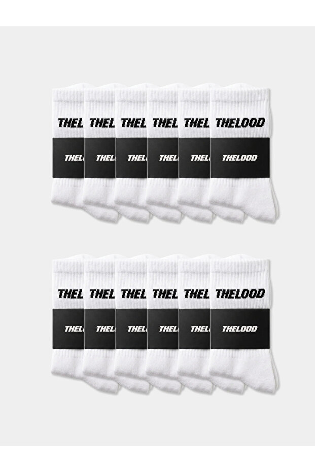 12-Pack of Written Long Socks