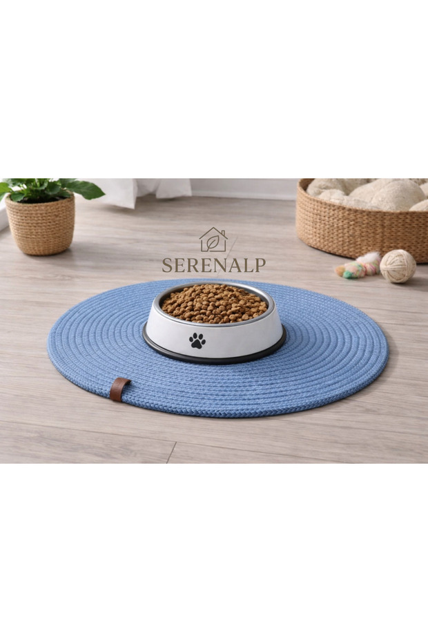 Handcrafted Cat Dog Hamster Guinea Pig Rabbit Feeding Mat Food Pad Multi-Purpose Mat Doorstep Mat