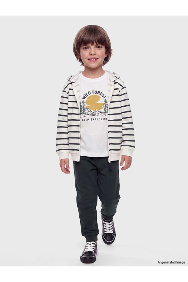 Striped Boys' Suit 3-Piece