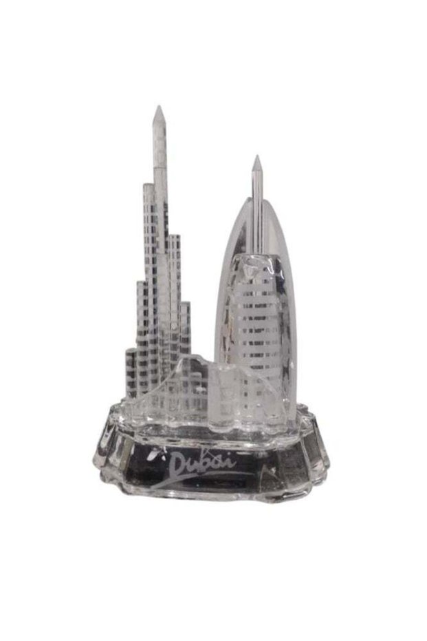 Souvenir Crystal Glass Burj khalifa & Burj Al Arab