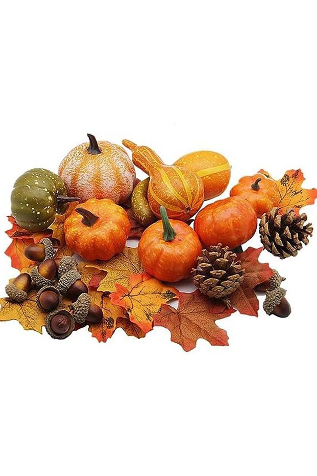 Artificial Pumpkins Realistic Artificial Pumpkins Pumpkins Set Artificial Harvest Decoration 30 Ma