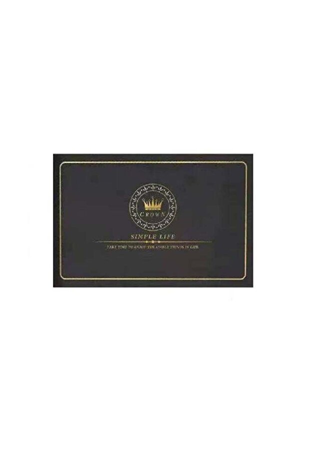 Nordic Crown Printed Design Non-Skid Super Absorbent Microfiber Soft Floor Rug Welcome Mat for Fron