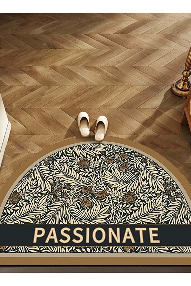50x80cm Half Circle Rug Front Personalised Doormat Entrance Door Welcome Indoor Mats Round Outdoor