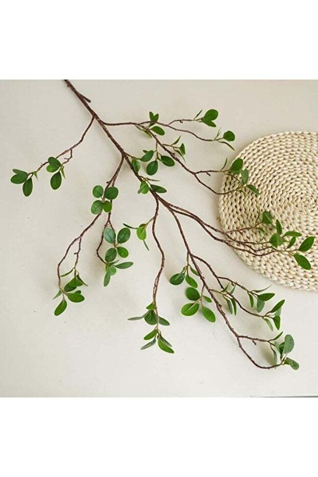 LATIFA 1 PCS Artificial Green Faux Branches, 43.3 inch for Vase Decor