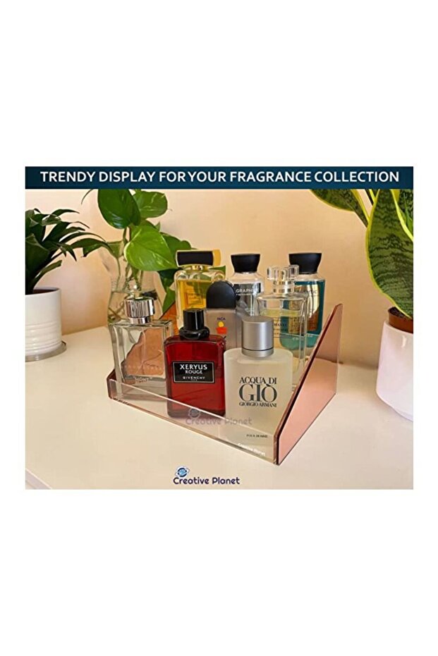 Creative Planet acrylic multi-purpose organizer stand organize your pantry, perfumes, makeup, offic
