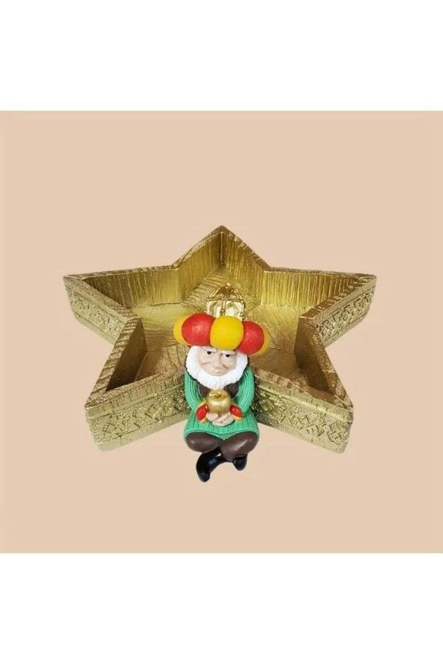 Eid Celebration Figurine - Multifunctional Resin Storage Box, Traditional Middle Eastern Design, Pe