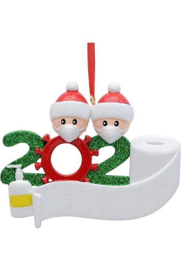 Christmas Tree Hanging Ornament Multicolour