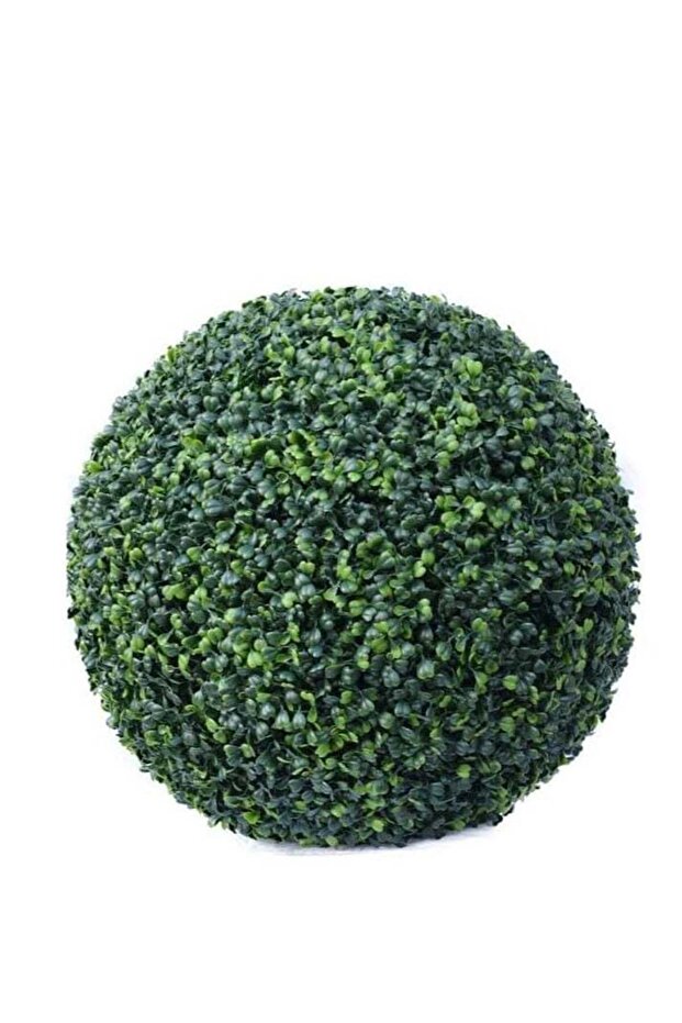 𝐅𝐅𝐃 Artificial Green Grass Topiary Ball - Realistic, Low-Maintenance Decor for Weddings, Gardens, a