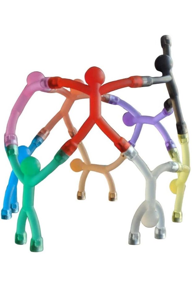 All in one Bendable Magnetic Character - Refrigera