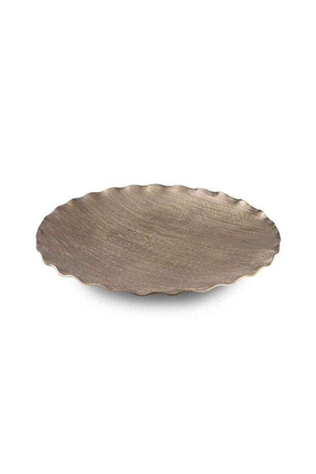 Caledon Decor Plate 27x27x4.5cm - Brass - 112ZSI9900011