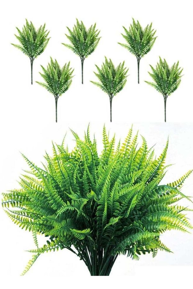 Artificial Persian Leaves Faux Greenery Stems Artificial Green Branches Leaves for Wedding Flowers