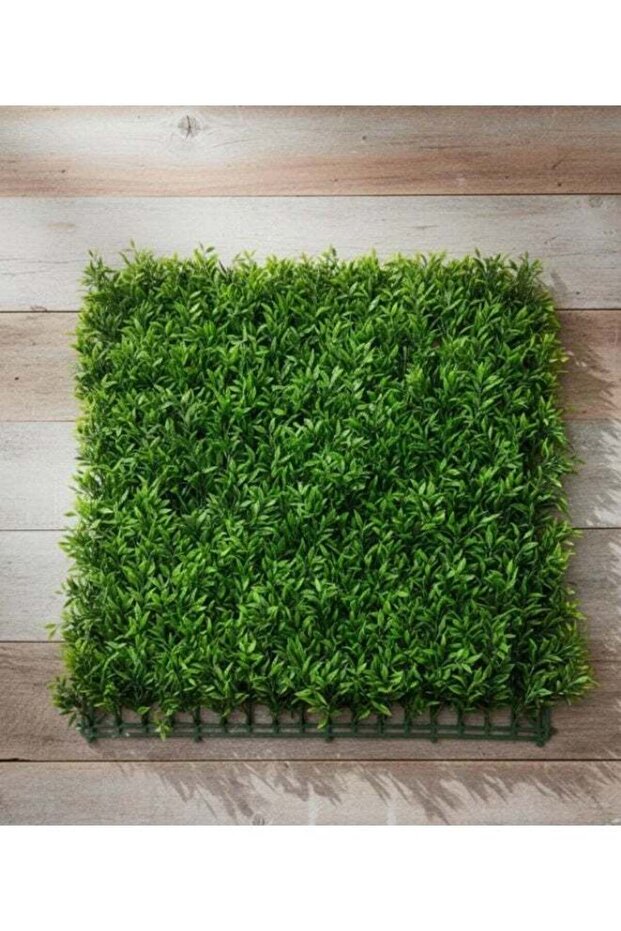 AKDC Mini Leaf Premium Artificial Leaf Wall Panel – Compact 55×55 cm Design for Natural Green Wall