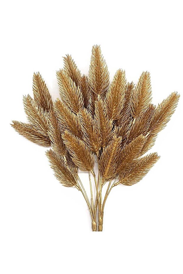 Artificial Gold Leaf Plants for Home Indoor Outdoor Garden Wedding Festival Decoration Table Plante