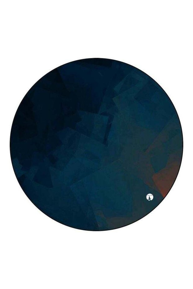 Printed Fridge Magnet Blue/Black/Brown 5.5cm