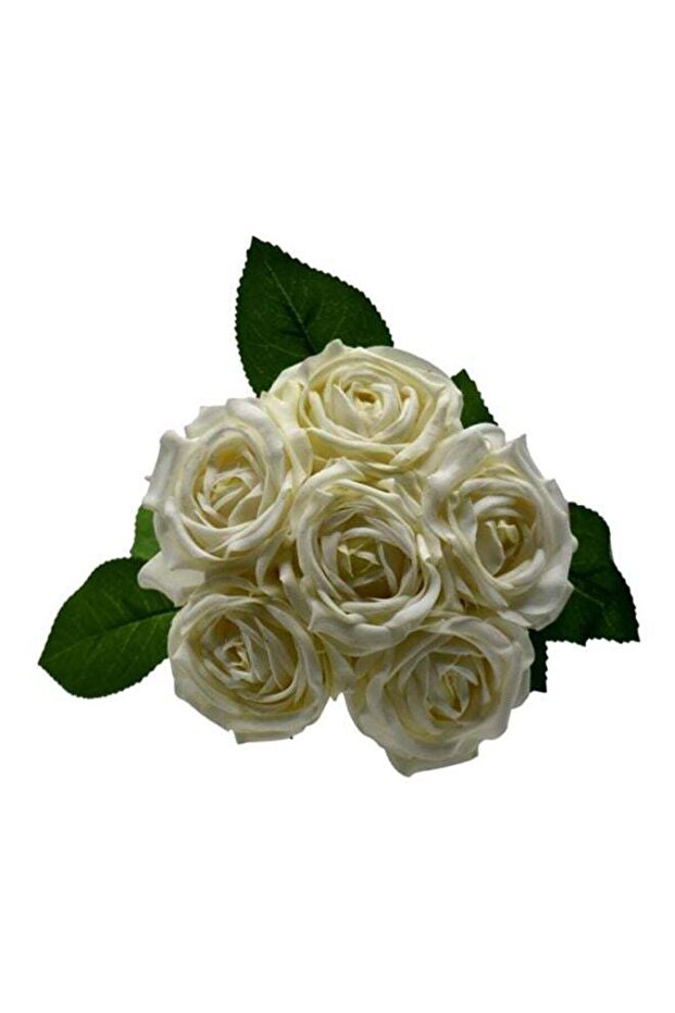White and Green Decorative Roses