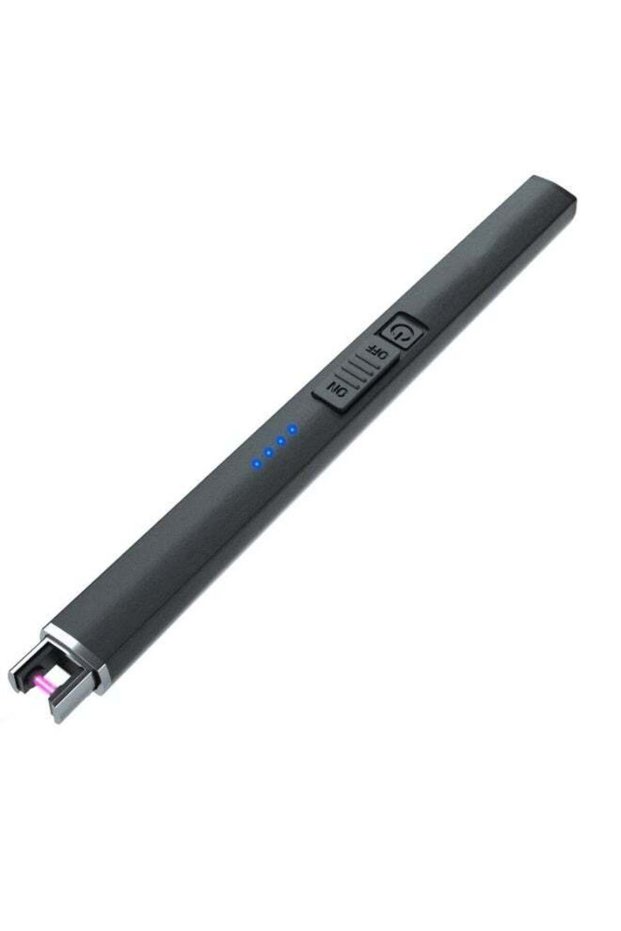 Electric Candle lighter Plasma Arc lighter Windproof flameless USB Rechargeable battery Dual safety