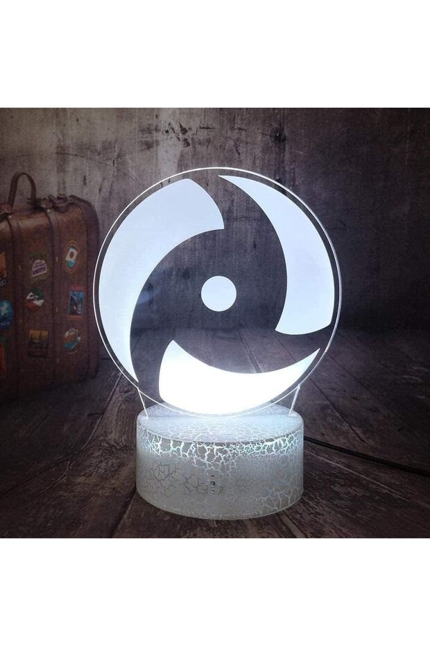 ARS® 3D Night Illusion Decor for Naruto Anime Character Uchiha Sasuke
