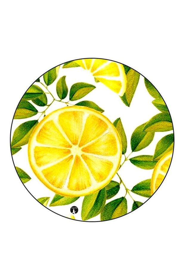 Lemons Printed Fridge Magnet Multicolour