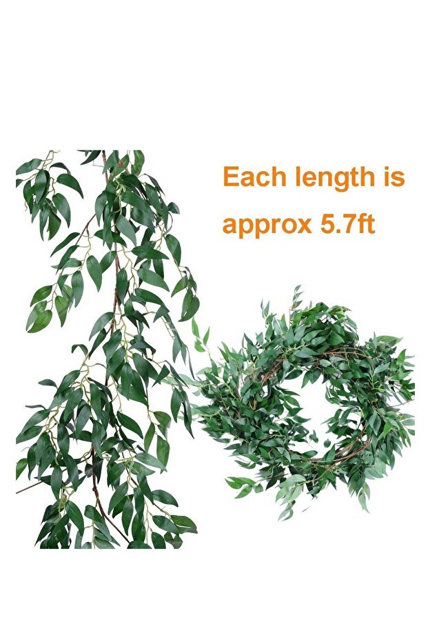 Artificial Ivy Leaf Garland Plants Vine Fake Foliage Flowers For Home Decor, Artificial Plants