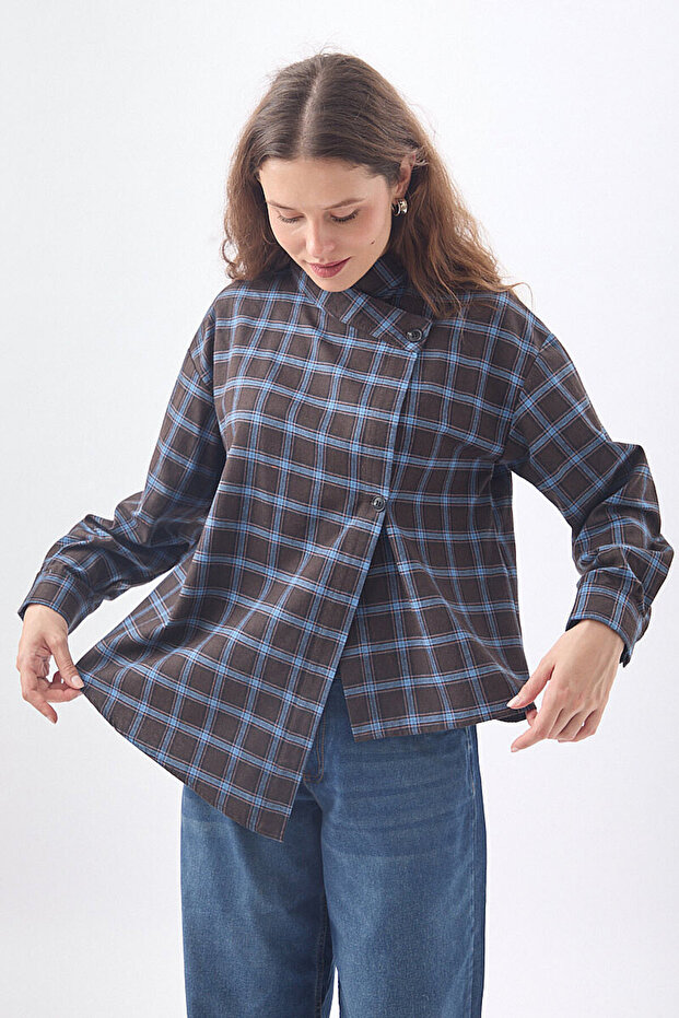 Plaid Shirt Coffee