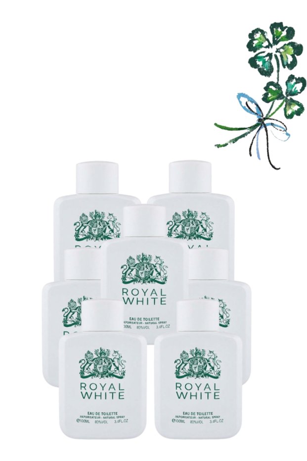 7 قطع Royal White Eau De Toilette 100مل